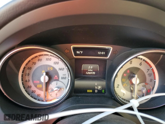 2014 Mercedes-Benz CLA 250 with VIN WDDSJ4EB4EN043991, listed as a Copart auction lot 58469125 with 126,970 mi miles and Clean title. Bid and sale history available at DreamBid. Image 9.