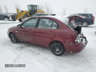 2007 Hyundai Accent GL z VIN KMHCN45C07U072761, wystawiony jako Copart lot #42321615 z przebiegiem 158 492 mil mil oraz Szkoda całkowita • Salvage title. Historia ofert i sprzedaży dostępna na DreamBid. Obrazek 2.
