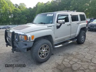 2006 Hummer H3 z VIN 5GTDN136668318328, wystawiony jako Copart lot #55275195 z przebiegiem 266 391 mil mil oraz Nie do naprawy • Non repairable. Historia ofert i sprzedaży dostępna na DreamBid. Obrazek 1.
