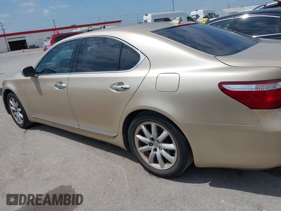 2007 Lexus LS 460 with VIN JTHBL46F775000849, listed as a IAAI auction lot 42551118 with 137,836 mi miles and . Bid and sale history available at DreamBid. Image 14.