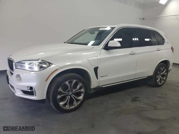 2017 BMW X5 xDrive40e iPerformance with VIN 5UXKT0C57H0S80114, listed as a Copart auction lot 50135815 with 160,951 mi miles and Clean Title. Bid and sale history available at carsss.com. Image 1.
