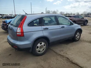 2007 Honda CR-V LX with VIN 5J6RE38307L001399, listed as a Copart auction lot 54473905 with 161,565 mi miles and Clean Title. Bid and sale history available at carsss.com. Image 3.