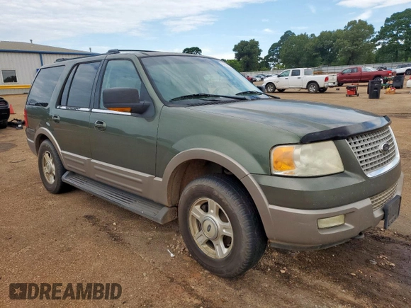 2003 Ford Expedition Eddie Bauer with VIN 1FMPU17L73LA85250, listed as a Copart auction lot 64188755 with 265,284 mi miles and Salvage title. Bid and sale history available at DreamBid. Image 4.