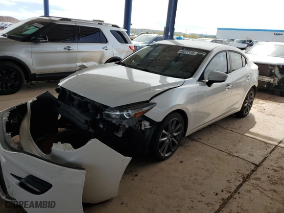 2017 Mazda Mazda3 4-Door Touring with VIN JM1BN1V79H1101176, listed as a Copart auction lot 49277145 with 200,031 mi miles and Salvage Title. Bid and sale history available at carsss.com. Image 1.