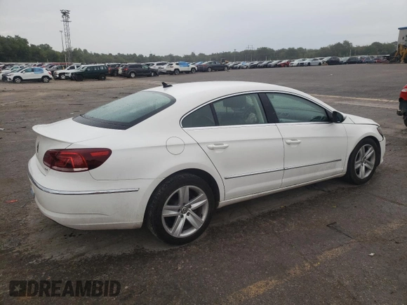2015 Volkswagen CC R-Line with VIN WVWBN7AN0FE808583, listed as a Copart auction lot 67221683 with 54,048 mi miles. Bid and sale history available at carsss.com. Image 3.