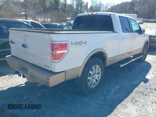 2012 Ford F-150 XL with VIN 1FTFW1EFXCKD49459, listed as a IAAI auction lot 41600963 with 260,704 mi miles. Bid and sale history available at carsss.com. Image 4.
