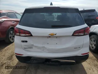2023 Chevrolet Equinox LT with VIN 3GNAXTEG8PS166168, listed as a Copart auction lot 52939185 with 24,356 mi miles and Non repairable. Bid and sale history available at DreamBid. Image 6.