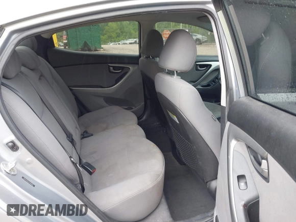 2015 Hyundai Elantra SE z VIN 5NPDH4AE0FH593656, wystawiony jako IAAI lot #42346608 z przebiegiem 153 562 mil mil oraz . Historia ofert i sprzedaży dostępna na DreamBid. Obrazek 8.