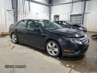 2010 Ford Fusion SPORT with VIN 3FAHP0DC4AR149666, listed as a Copart auction lot 42149805 with 213,925 mi miles and Salvage Title. Bid and sale history available at carsss.com. Image 4.