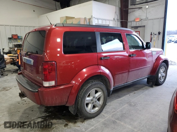 2007 Dodge Nitro SLT with VIN 1D8GU58K27W678697, listed as a Copart auction lot 42006435 with 114,702 mi miles and Salvage Title. Bid and sale history available at DreamBid. Image 3.