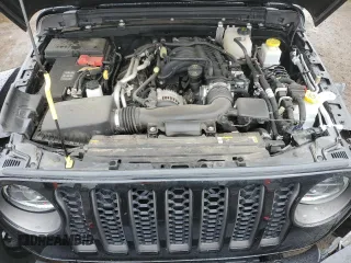 2023 Jeep Gladiator Rubicon with VIN 1C6JJTBG7PL573197, listed as a Copart auction lot 53866075 with 19,521 mi miles and Salvage title. Bid and sale history available at DreamBid. Image 11.