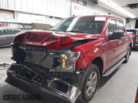 2020 Ford F-150 XL with VIN 1FTEW1C41LKE80258, listed as a IAAI auction lot 42703768 with 64,213 mi miles and . Bid and sale history available at DreamBid. Image 2.