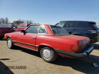 1983 Mercedes-Benz 380 SL with VIN WDBBA45A5DB022728, listed as a Copart auction lot 49351765 with 167,150 mi miles and Clean Title. Bid and sale history available at carsss.com. Image 2.