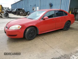 2010 Chevrolet Impala LS with VIN 2G1WA5EK6A1113206, listed as a Copart auction lot 50883125 with 138,080 mi miles and Salvage Title. Bid and sale history available at DreamBid. Image 1.