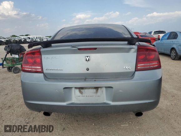 2006 Dodge Charger R/T with VIN 2B3KA53H56H396775, listed as a Copart auction lot 54829585 with Not Provided miles and Salvage Title. Bid and sale history available at carsss.com. Image 6.