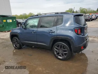 2021 Jeep Renegade Latitude with VIN ZACNJDBB6MPN30754, listed as a Copart auction lot 57025535 with 16,133 mi miles and Salvage title. Bid and sale history available at DreamBid. Image 2.