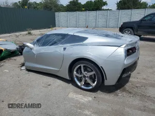 2014 Chevrolet Corvette 1LT with VIN 1G1YA2D73E5120297, listed as a Copart auction lot 51377005 with Not provided miles and Non repairable. Bid and sale history available at DreamBid. Image 2.