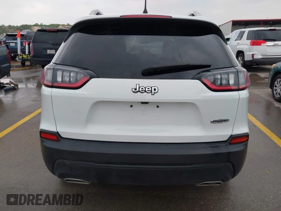 2019 Jeep Cherokee Latitude Plus with VIN 1C4PJLLX9KD203048, listed as a IAAI auction lot 42293811 with 56,221 mi miles and . Bid and sale history available at DreamBid. Image 17.