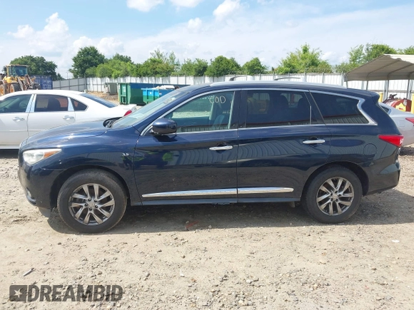 2015 Infiniti QX60 with VIN 5N1AL0MMXFC554836, listed as a IAAI auction lot 42435050 with 115,225 mi miles and . Bid and sale history available at DreamBid. Image 14.