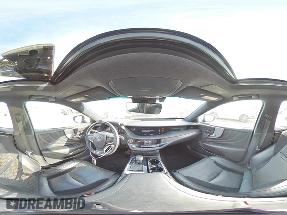 2018 Lexus LS 500 z VIN JTHC51FF2J5003985, wystawiony jako Copart lot #54126835 z przebiegiem 34 247 mil mil oraz Szkoda całkowita • Salvage title. Historia ofert i sprzedaży dostępna na DreamBid. Obrazek 14.