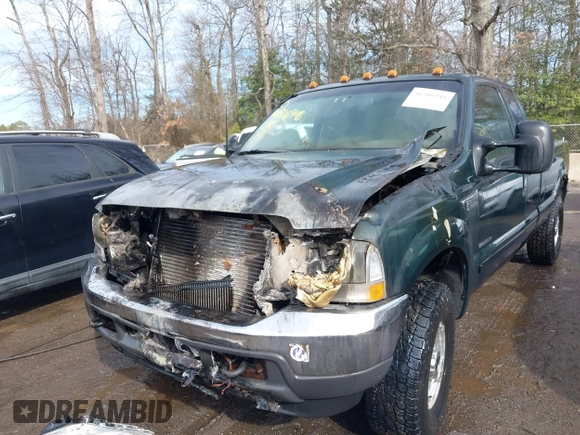 2002 Ford F-250 XL with VIN 1FTNX21F92EA56380, listed as a IAAI auction lot 41506948 with Not provided miles and . Bid and sale history available at DreamBid. Image 6.