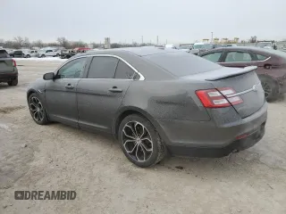 2015 Ford Taurus SHO with VIN 1FAHP2KT8FG158965, listed as a Copart auction lot 89404715 with 122,032 mi miles and Salvage Title. Bid and sale history available at DreamBid. Image 2.