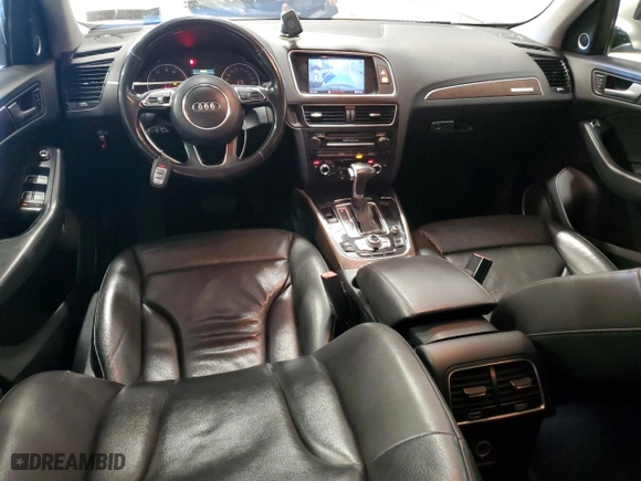 2015 Audi Q5 Premium Plus with VIN WA1DGAFP3FA105314, listed as a Copart auction lot 45845695 with 126,108 mi miles and Salvage Title. Bid and sale history available at carsss.com. Image 8.