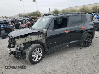 2017 Jeep Renegade Altitude z VIN ZACCJABB5HPG38037, wystawiony jako Copart lot #51004815 z przebiegiem 79 047 mil mil oraz Szkoda całkowita • Salvage title. Historia ofert i sprzedaży dostępna na DreamBid. Obrazek 1.