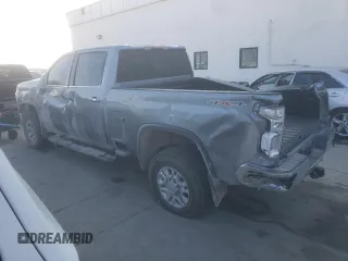 2024 Chevrolet Silverado 3500HD LTZ with VIN 2GC4YUEYXR1174613, listed as a Copart auction lot 83714764 with 7,123 mi miles and Salvage Title. Bid and sale history available at carsss.com. Image 2.