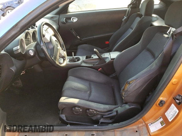 2005 Nissan 350Z Touring with VIN JN1AZ34D45M609202, listed as a Copart auction lot 74007354 with Not Provided miles and Salvage Title. Bid and sale history available at carsss.com. Image 7.