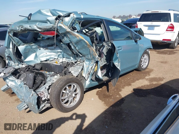 2014 Toyota Prius Two z VIN JTDZN3EU3EJ013414, wystawiony jako IAAI lot #41602698 z przebiegiem 155 155 mil mil oraz . Historia ofert i sprzedaży dostępna na DreamBid. Obrazek 4.