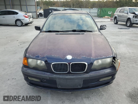 2001 BMW 3 Series 325i with VIN WBAAV33491FU89290, listed as a Copart auction lot 81671414 with 222,339 mi miles and Clean Title. Bid and sale history available at carsss.com. Image 5.