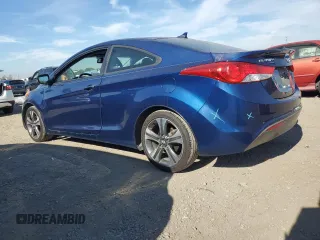 2013 Hyundai Elantra Coupe GS PZEV with VIN KMHDH6AE2DU001622, listed as a Copart auction lot 83233254 with 209,129 mi miles and Salvage Title. Bid and sale history available at carsss.com. Image 2.