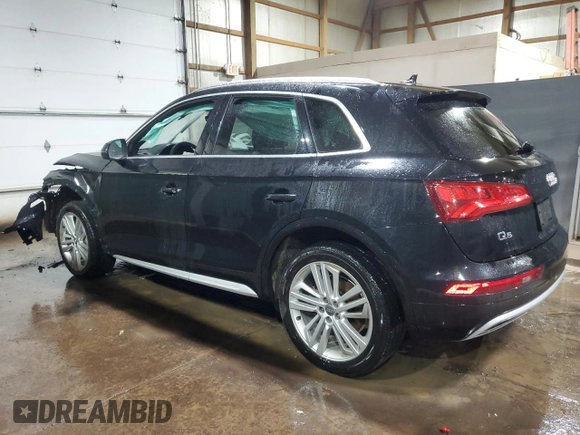2020 Audi Q5 Premium Plus with VIN WA1BNAFY1L2070462, listed as a Copart auction lot 46862725 with 94,230 mi miles and Clean Title. Bid and sale history available at carsss.com. Image 2.