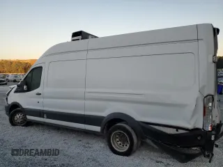 2020 Ford Transit Cargo with VIN 1FTBF4XG3LKB70573, listed as a Copart auction lot 77039474 with 131,873 mi miles and Salvage Title. Bid and sale history available at DreamBid. Image 2.