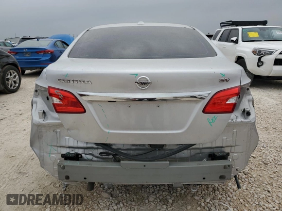 2019 Nissan Sentra S with VIN 3N1AB7AP9KY342741, listed as a Copart auction lot 51790525 with 45,327 mi miles and Salvage Title. Bid and sale history available at DreamBid. Image 6.