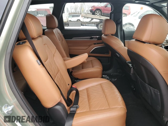 2023 Kia Telluride SX with VIN 5XYP5DGC1PG340902, listed as a Copart auction lot 87705835 with 25,797 mi miles and Salvage title. Bid and sale history available at DreamBid. Image 11.