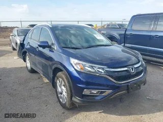 2016 Honda CR-V EX-L with VIN 5J6RM3H70GL028589, listed as a IAAI auction lot 41882496 with 24,084 mi miles. Bid and sale history available at carsss.com. Image 1.