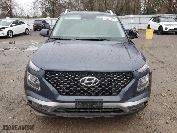 2023 Hyundai Venue Limited with VIN KMHRC8A33PU230183, listed as a Copart auction lot 49614105 with 103,848 mi miles and Salvage Title. Bid and sale history available at carsss.com. Image 5.