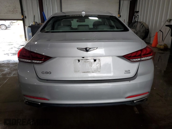 2017 Genesis G80 3.8L z VIN KMHGN4JE3HU191673, wystawiony jako Copart lot #61449175 z przebiegiem 105 267 mil mil oraz Czysty tytuł • Clean title. Historia ofert i sprzedaży dostępna na DreamBid. Obrazek 6.
