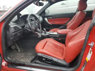 2015 BMW 2 Series M235i xDrive with VIN WBA1J9C5XFV371334, listed as a Copart auction lot 49062584 with 62,784 mi miles. Bid and sale history available at carsss.com. Image 7.