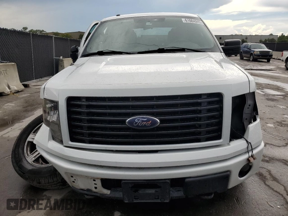 2014 Ford F-150 XL with VIN 1FTEW1CM3EFA86157, listed as a Copart auction lot 61084245 with 416,688 mi miles and Salvage title. Bid and sale history available at DreamBid. Image 5.