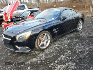 2013 Mercedes-Benz SL-Class SL 550 with VIN WDDJK7DA5DF013992, listed as a Copart auction lot 87237594 with 0 mi miles and Salvage Title. Bid and sale history available at carsss.com. Image 1.