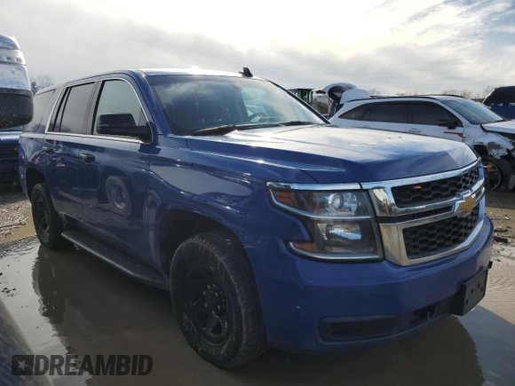 2018 Chevrolet Tahoe Commercial z VIN 1GNSKDEC9JR322847, wystawiony jako Copart lot #47268995 z przebiegiem 96 496 mil mil oraz Czysty tytuł • Clean title. Historia ofert i sprzedaży dostępna na DreamBid. Obrazek 4.