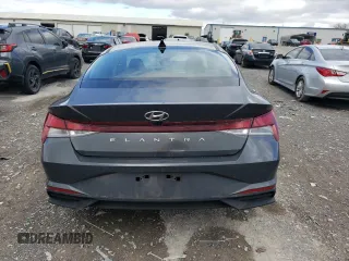 2023 Hyundai Elantra SEL with VIN KMHLS4AG2PU573703, listed as a Copart auction lot 49816645 with 40,432 mi miles and Salvage title. Bid and sale history available at DreamBid. Image 6.