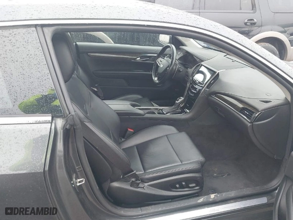 2015 Cadillac ATS Coupe Standard RWD with VIN 1G6AA1RX4F0118099, listed as a IAAI auction lot 41452251 with 163,432 mi miles. Bid and sale history available at carsss.com. Image 5.
