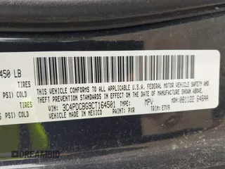 2012 Dodge Journey SXT с VIN 3C4PDCBG9CT164501, выставлен на аукционе IAAI как лот 42421361 с пробегом 146 505 миль миль и . История ставок и продаж доступна на DreamBid. Изображение 9.