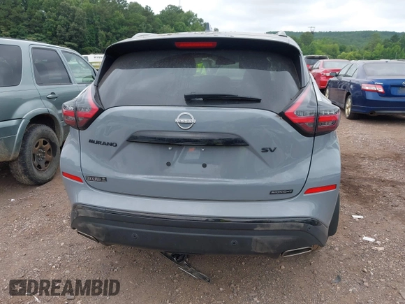 2023 Nissan Murano SV z VIN 5N1AZ2BJ5PC107884, wystawiony jako IAAI lot #42432389 z przebiegiem 20 190 mil mil oraz . Historia ofert i sprzedaży dostępna na DreamBid. Obrazek 17.