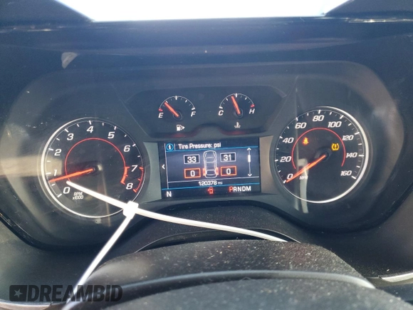2019 Chevrolet Camaro 1LT with VIN 1G1FB3DS5K0122690, listed as a Copart auction lot 46589105 with 120,378 mi miles and Clean Title. Bid and sale history available at carsss.com. Image 9.