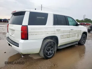 2015 Chevrolet Tahoe Commercial z VIN 1GNLC2ECXFR636746, wystawiony jako Copart lot #63109615 z przebiegiem Nie podano mil oraz Czysty tytuł • Clean title. Historia ofert i sprzedaży dostępna na DreamBid. Obrazek 3.